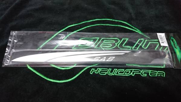 ゴブリン380 BL380-3DS BlackLine Carbon Main Blades 380mm新品