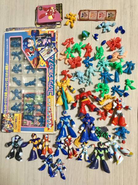 ロックマン ロックマンx コレクションボックス 食玩 セット カードダス