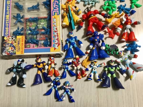 ロックマン ロックマンx コレクションボックス 食玩 セット カードダス