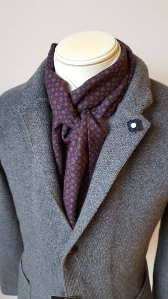 2016AW LARDINI ニットジャケットグレーM ラルディーニ