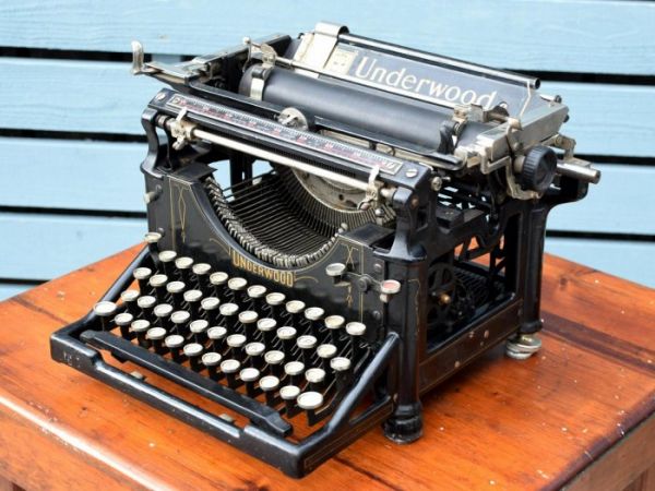 Underwood Typewriter 0 No.5 UNDERWOOD 実働品 タイプライター
