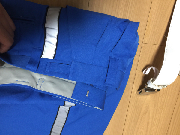 警察 交通機動隊 制服そっくりのズボン スラックス