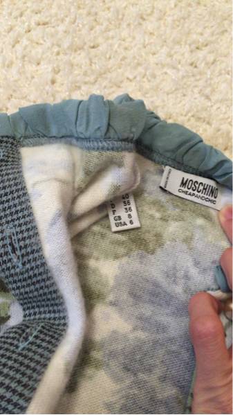 MOSCHINO US6 ロイスクレヨン ブルマリン ミリー ケイトスペード