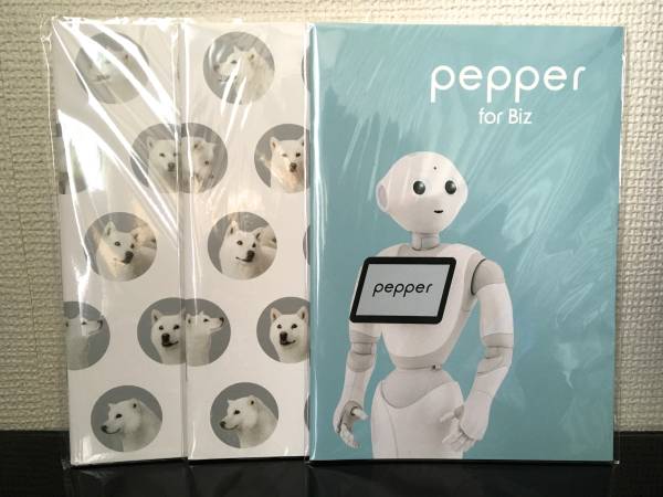 SoftBank ソフトバンクノベルティ pepperノート×1、お父さんノート×2　合計3冊_1