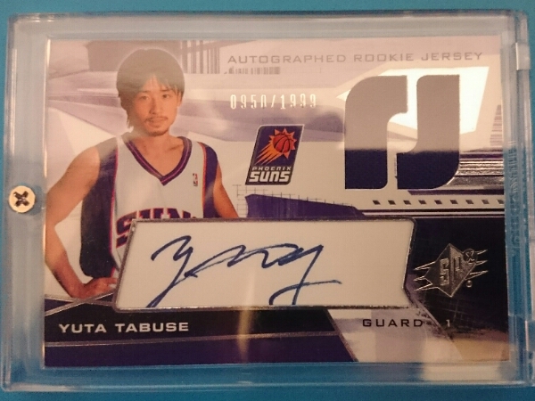 田臥 勇太 フェニックス・サンズ NBA 直筆サイン 実使用ジャージ