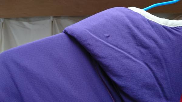 【USED】パタゴニア ナノエアフーディー パープル Sサイズ