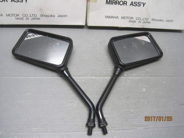 箱入り新品!! ヤマハR1-Z 3XC 純正ミラー左右 RZ250R/350RZR/SDR/SR