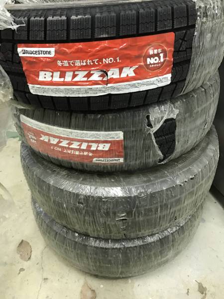 ブリザック新品4本セット　195/65R15 　2015年