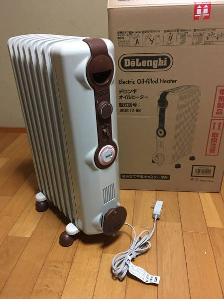 デロンギ オイルヒーター JR0812-BR デロンギ オイルヒーター