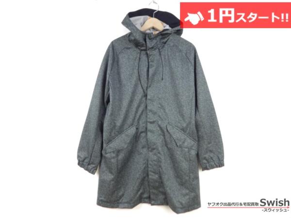A838●CURLY カーリー●未使用 3L SPRINKLE PARKA PT モッズコート 2 紺●