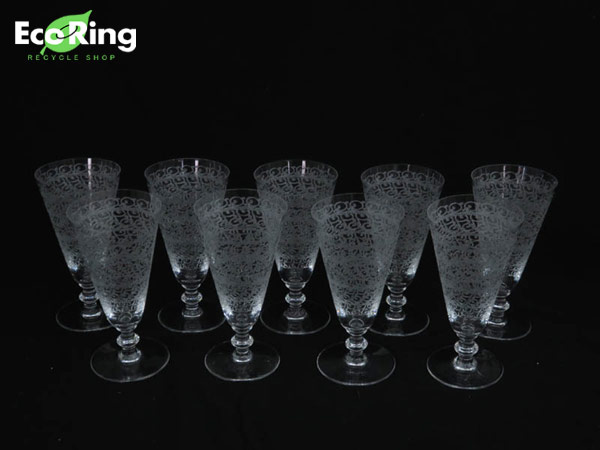 ●1円 超美品 バカラ ローハン シャンパングラス 計9点 セット HE014