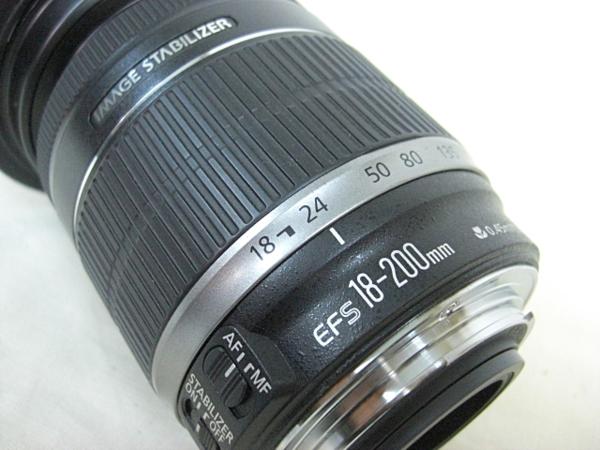 ○CANON/キャノン 望遠ズームレンズEFS 18-200mm F3.5-5.6