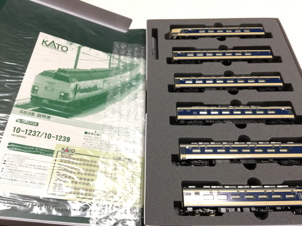 KATO10-1237・1238・1239 583系基本＋2両増結＋3両増結 KATO 583系 10-1237・1238・1239 基本+2両・3両増結 11両セット KATO