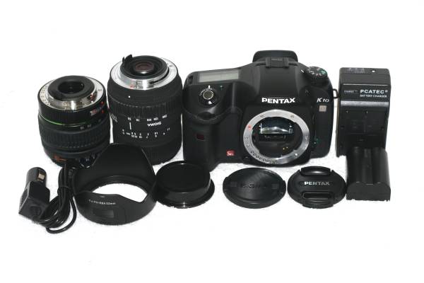 お値打ち品】ペンタックス Pentax K10D ダブルレンズセット