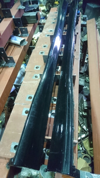 S320Gアトレーワゴン純正サイドステップ左右中古(補修、塗装前提)