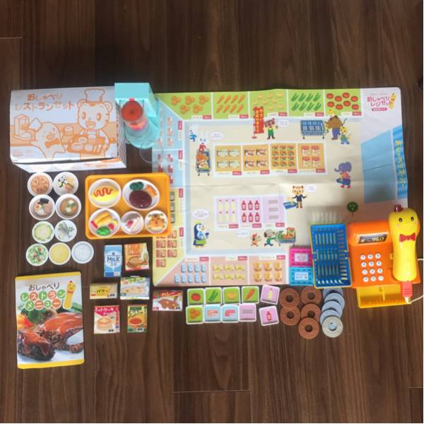 こどもちゃれんじ おしゃべりレストラン おしゃべりレジセット はてなんだくんセット