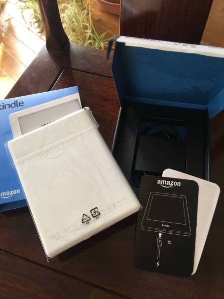 Kindle Newモデル 第8世代 ホワイト キャンペーン情報つき Wi-Fi 開封のみ 美品