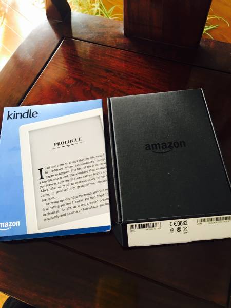 Kindle Newモデル 第8世代 ホワイト キャンペーン情報つき Wi-Fi 開封のみ 美品