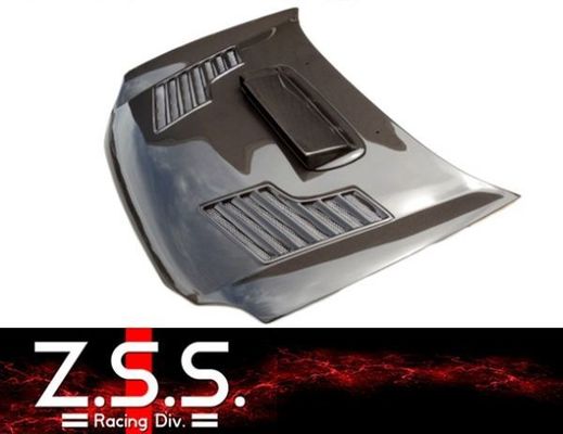 ☆Z.S.S. GDB インプレッサ 丸目 前期 カーボン ボンネット 艶有