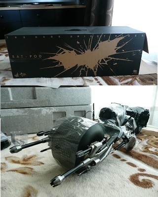 ホットトイズ ダークナイトライジング バットポッド かんたん決済不可