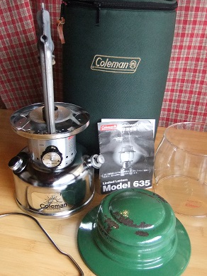 コールマン coleman 635 リミテッド ケロシン改 ９７年２月 ソフトケース付き