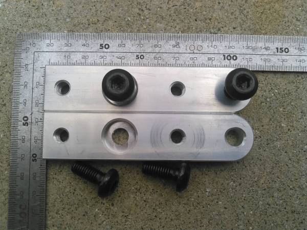 MT09★バックステップ★タンデムステップ移設ステー★アルミ