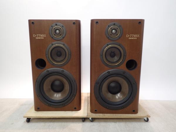 ONKYO スピーカーシステム D-77MRX ペア ♪ 4A3DD-7 D-77MRX ONKYO