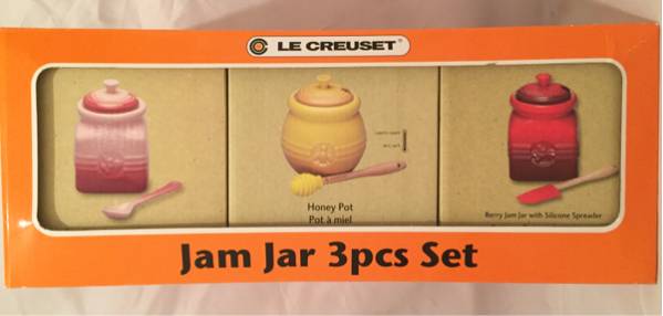 キッチン・食器 レア♡LE CREUSET ジャムジャー3個セット