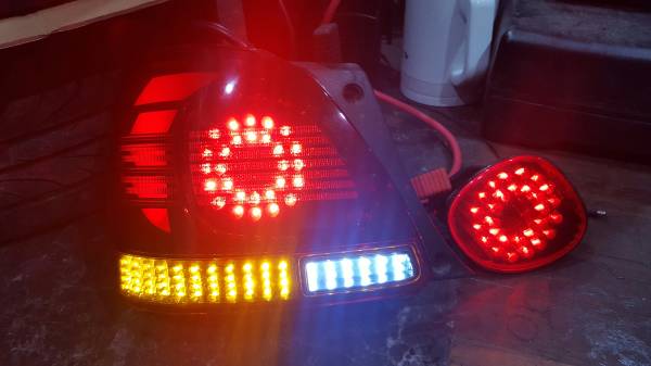 トヨタ 16系アリストLEDテールランプ 4ピースセット ☆アリスト16