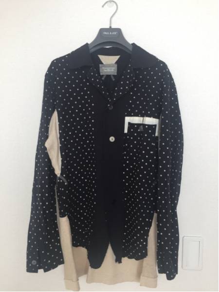 the soloist ソロイスト 刺繍ドット柄シャツ greg lauren takahiro miyashita
