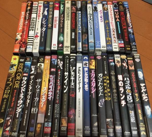 洋画DVD　セル版国内正規品　40本セット　中古　08_1