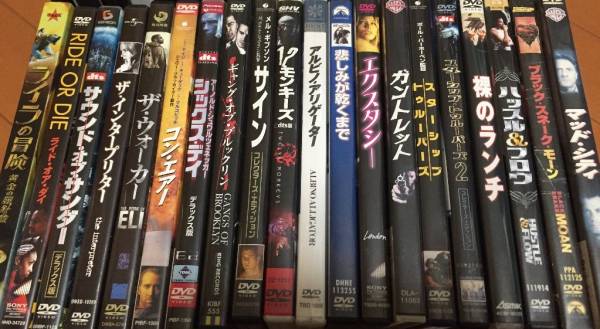 洋画DVD　セル版国内正規品　40本セット　中古　08_2