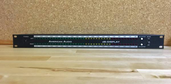 AMERICAN AUDIO アメリカンオーディオ dB-DISPLAY デシベル