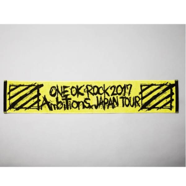 マフラータオル/YELLOW one ok rock Ambitions tour ワンオクロック ②