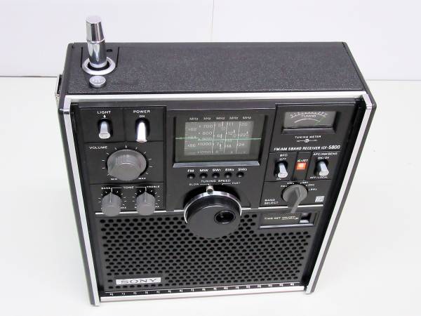 修理済保証付・SONY・ICF-5800完動品 h0152 SONY