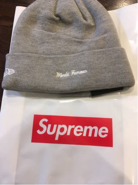 3*s様 Supreme ニット帽 グレー　ツノ supreme ニット帽 グレー 3*s様 Supreme 【公式通販】
