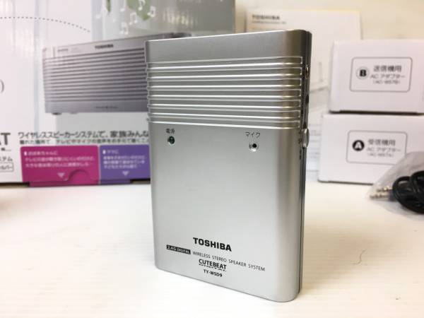 t224-12)TOSHIBA 東芝 ワイヤレススピーカーシステム/TY-WSD9A/TY-WSD9B