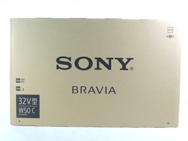 がぱお SONY BRAVIA 32インチ液晶テレビ KJ-32W500C 未使用 SONY BRAVIA KJ-32W500C デジタル ハイビジョン 液晶 TV 32型