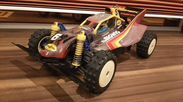 タミヤ TAMIYA ラジコン ビッグウィッグ 通電 当時物 機械式スピコン 