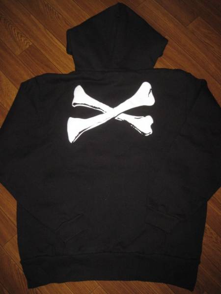 新品 WTAPS 16AW SPOT DESIGN HOODED 03 パーカー M 黒 クロスボーン 