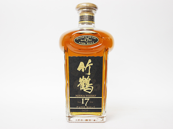 竹鶴17年 新品未開封 ニッカウイスキー 竹鶴17年ピュアモルト 180ml