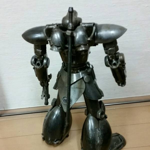 廃材 アイアンアート ドム似 鉄 オブジェ 鉄屑アート スクラップ 鉄