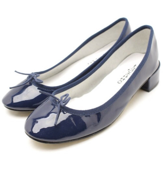 repetto ネイビー 37.5 美品　23.5センチ 値下【美品】repettoレペット（ネイビー37.5） ファッション レペット