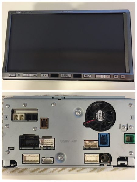 ECLIPSE イクリプス AVN669HD HDDナビ 実働品 カーナビ ☆イクリプス 