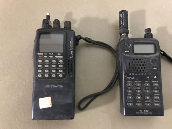 アイコム IC-T32 IC-W21T 無線機 トランシーバー ジャンク(ハンディ 
