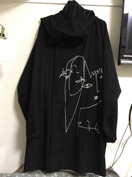 Yohji ○ヨウジヤマモト2016aw 宮沢りえデザイン刺繍入りコート Yohji ○ヨウジヤマモト2016aw 宮沢りえデザイン刺繍入りコート