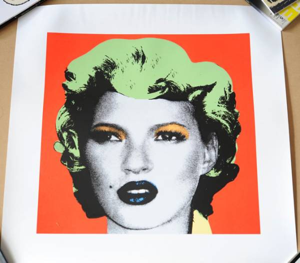 バンクシー Banksy ケイトモス WCP 限定 supreme Banksy