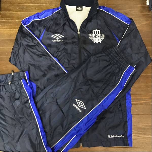 明治大学 サッカー ウィンドブレーカー上下 Oサイズ