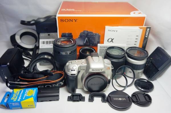 SONY α100 かっこよ 付属品多数