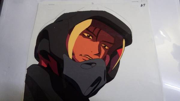 機動新世紀ガンダムX セル画 ガロード・ラン 原画 動画 m070 背景付